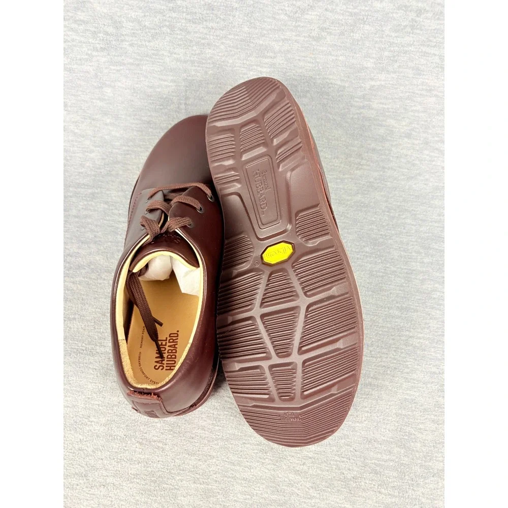 Samuel Hubbard Hubbard Free Shoes Mens 11 XW Cordovan Brown Leather Oxford